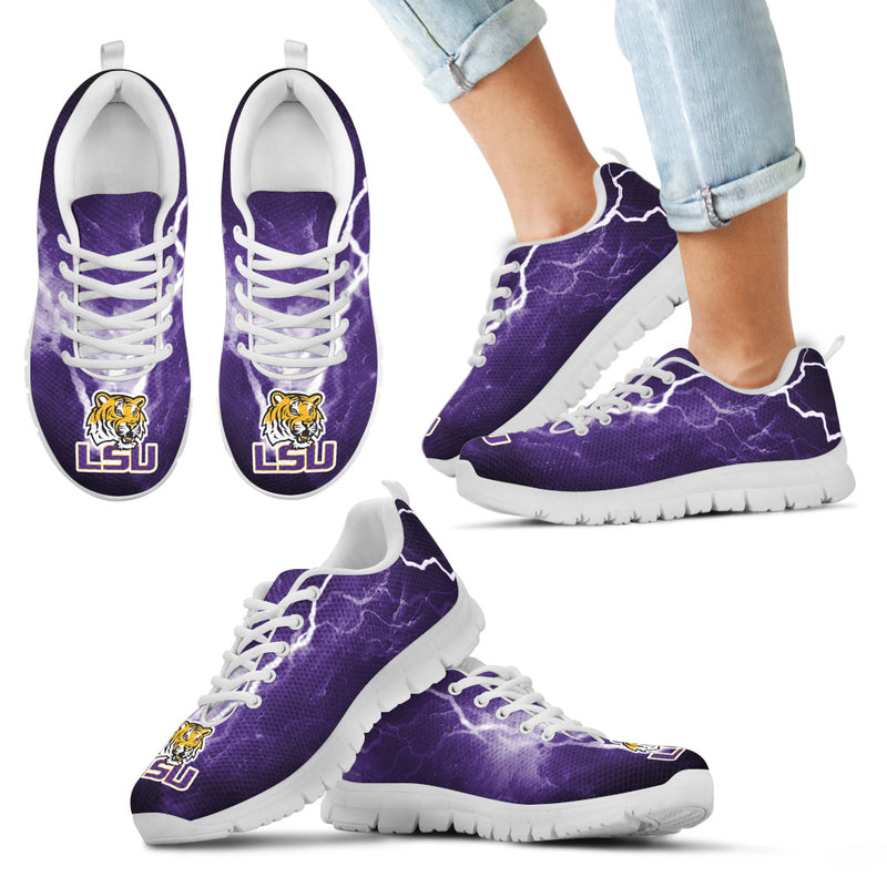 LSU Tigers Thunder Power Sneakers