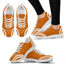 Lovely Curves Stunning Logo Icon Texas Longhorns Sneakers
