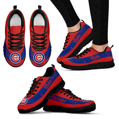 Cool Line Logo Chicago Cubs Sneakers