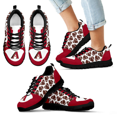 Great Football Love Frame Arizona Diamondbacks Sneakers