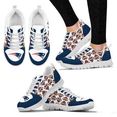 Great Football Love Frame New England Patriots Sneakers