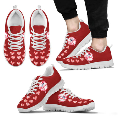 Love Extreme Emotion Pretty Logo New York Yankees Sneakers