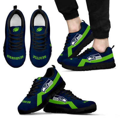 Seattle Seahawks Line Logo Sneakers