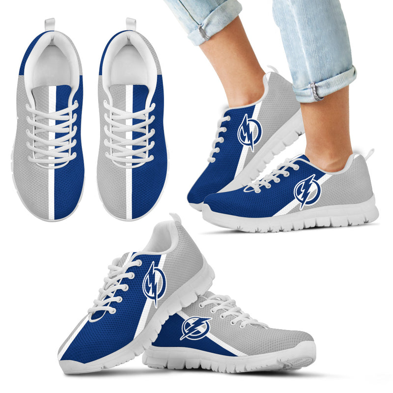 Dynamic Aparted Colours Beautiful Logo Tampa Bay Lightning Sneakers