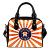 Central Awesome Paramount Luxury Houston Astros Shoulder Handbags