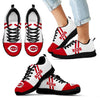 Line Stripe Logo Bottom Cincinnati Reds Sneakers