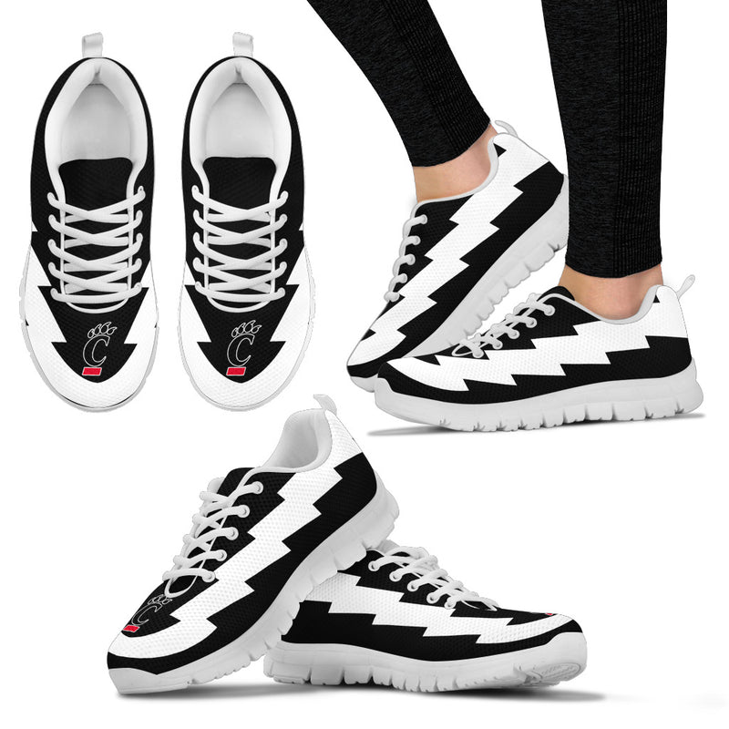 Best Funny Cincinnati Bearcats Sneakers Jagged Saws Creative Draw