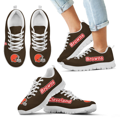 Magnificent Cleveland Browns Amazing Logo Sneakers