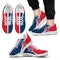 Dynamic Aparted Colours Beautiful Logo Columbus Blue Jackets Sneakers