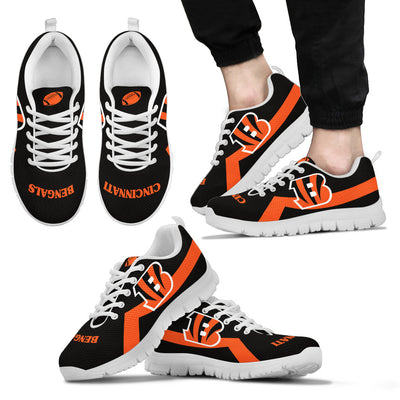 Cincinnati Bengals Line Logo Sneakers