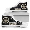 Circle Logo New Orleans Saints High Top Shoes