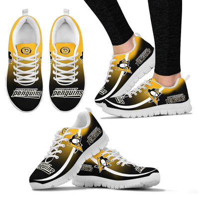 Mystery Straight Line Up Pittsburgh Penguins Sneakers