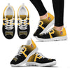 Colorful Unofficial Pittsburgh Pirates Sneakers