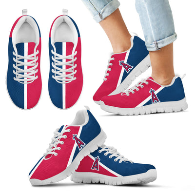 Dynamic Aparted Colours Beautiful Logo Los Angeles Angels Sneakers