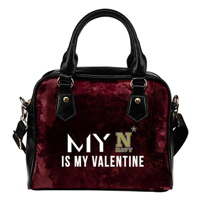 My Love Valentine Fashion Navy Midshipmen Shoulder Handbags