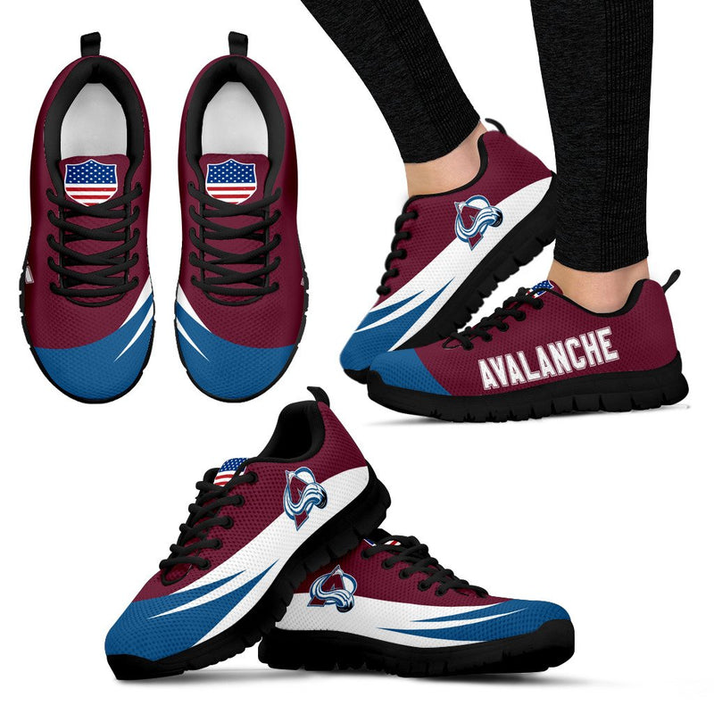 Awesome Gift Logo Colorado Avalanche Sneakers