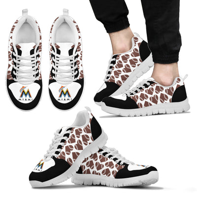 Great Football Love Frame Miami Marlins Sneakers