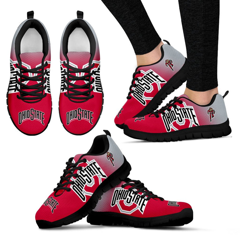 Colorful Unofficial Ohio State Buckeyes Sneakers