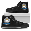 I Will Not Keep Calm Amazing Sporty Los Angeles Chargers High Top Shoes