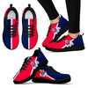 Dynamic Aparted Colours Beautiful Logo Fresno State Bulldogs Sneakers