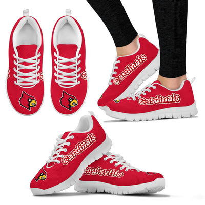 Magnificent Louisville Cardinals Amazing Logo Sneakers