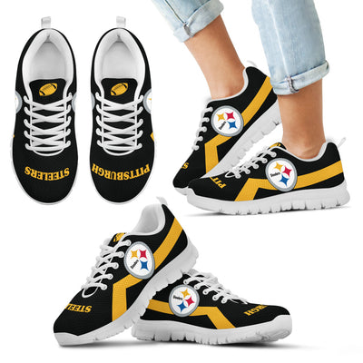 Pittsburgh Steelers Line Logo Sneakers