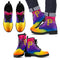 Multicolor Zig Zag Lovely Background Nice Logo Pittsburgh Pirates Boots