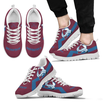 Colorado Avalanche Line Logo Sneakers