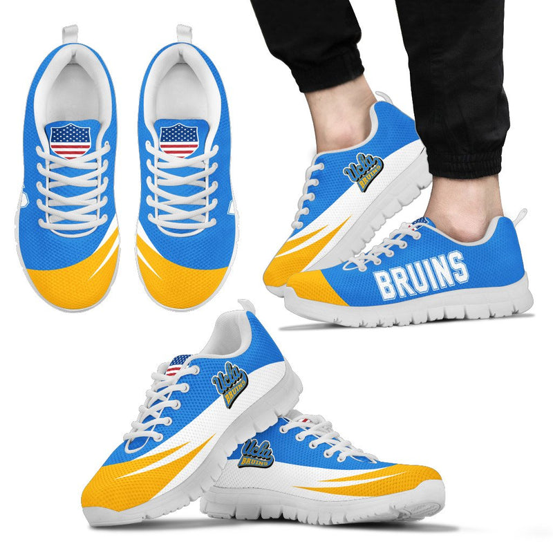 Awesome Gift Logo UCLA Bruins Sneakers