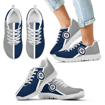 Dynamic Aparted Colours Beautiful Logo Winnipeg Jets Sneakers