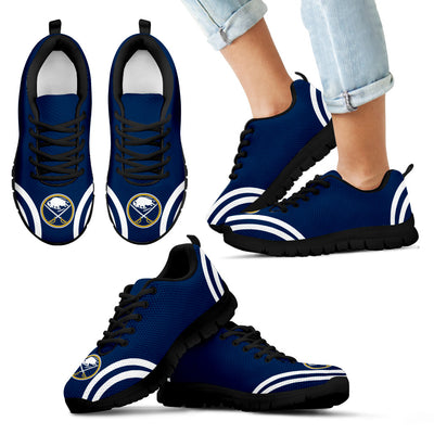 Lovely Curves Stunning Logo Icon Buffalo Sabres Sneakers