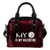 My Perfectly Love Valentine Fashion Pittsburgh Steelers Shoulder Handbags