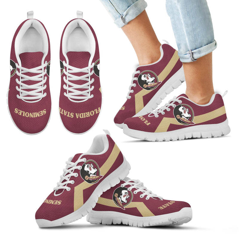 Florida State Seminoles Line Logo Sneakers