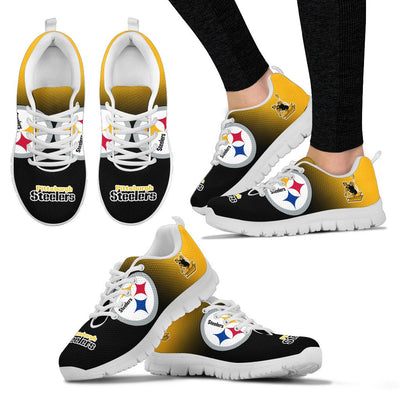 Colorful Unofficial Pittsburgh Steelers Sneakers