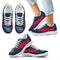 Interesting Tennessee Titans Sneakers Thunder Lightning Amazing Logo