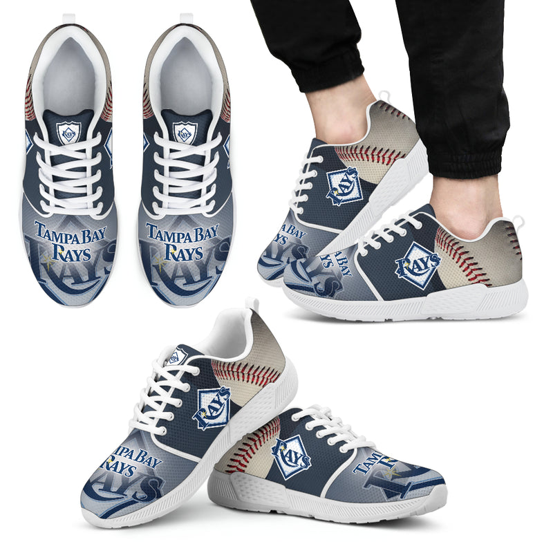Awesome Tampa Bay Rays Running Sneakers For Baseball Fan