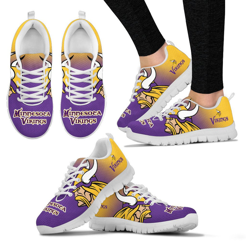 Colorful Unofficial Minnesota Vikings Sneakers
