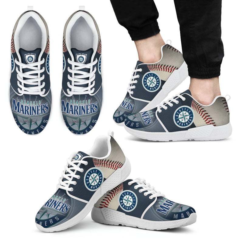 Awesome Seattle Mariners Running Sneakers For Baseball Fan