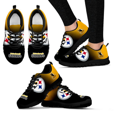 Colorful Unofficial Pittsburgh Steelers Sneakers