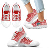 Heart Flying Valentine Sweet Logo UCLA Bruins  Sneakers