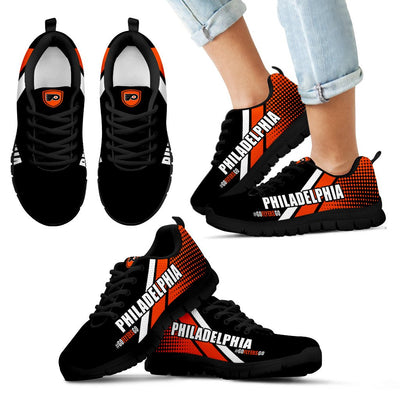 Go Philadelphia Flyers Go Philadelphia Flyers Sneakers