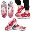 Simple Fashion New Jersey Devils Shoes Athletic Sneakers