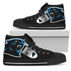 Straight Outta Carolina Panthers High Top Shoes