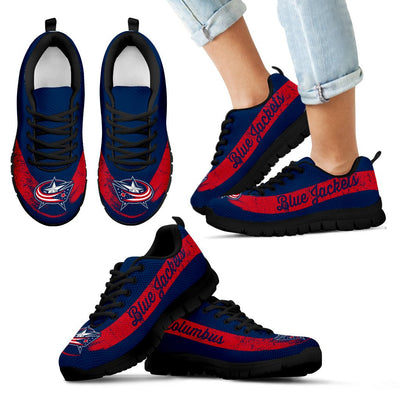 Cool Line Logo Columbus Blue Jackets Sneakers