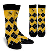 Gorgeous Georgia Tech Yellow Jackets Argyle Socks