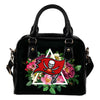 Tampa Bay Buccaneers Shoulder Handbags Floral Rose Valentine Logo