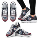 Awesome Winnipeg Jets Running Sneakers For Hockey Fan