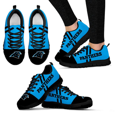 Line Stripe Logo Bottom Carolina Panthers Sneakers