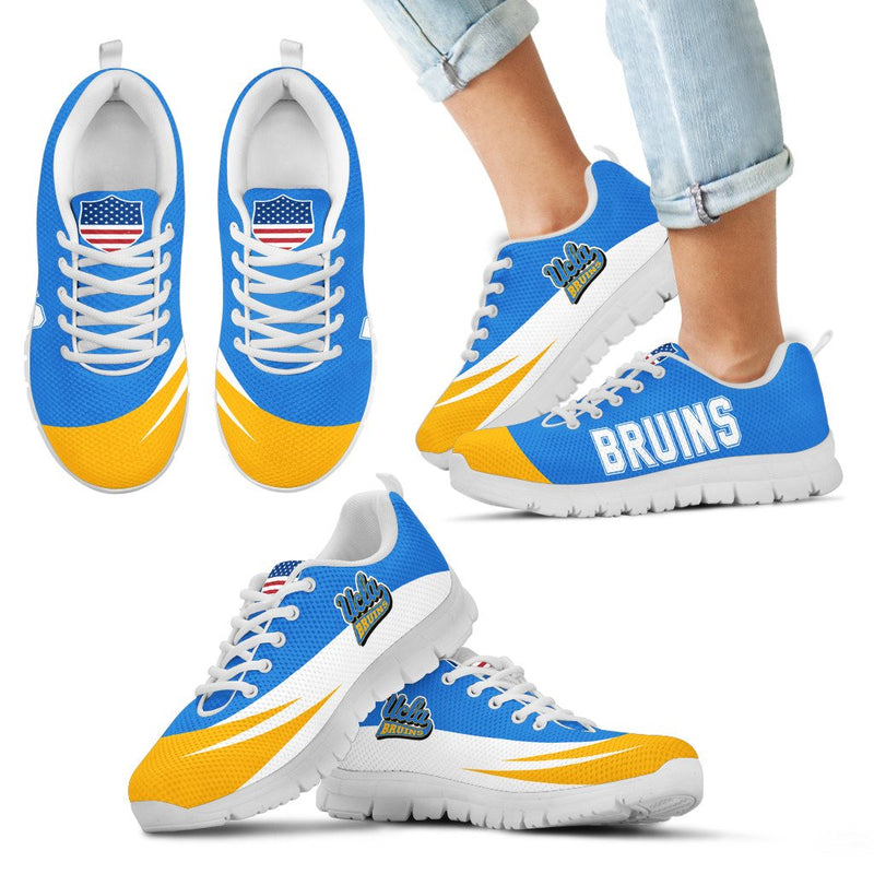 Awesome Gift Logo UCLA Bruins Sneakers