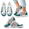 Great Football Love Frame Philadelphia Eagles Sneakers